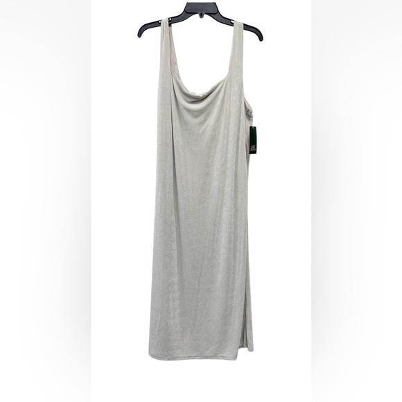 wild fable Dresses & Skirts - Wild Fable Women's Sizes Square Neck Tank Midi Dress Gray Silver choose size